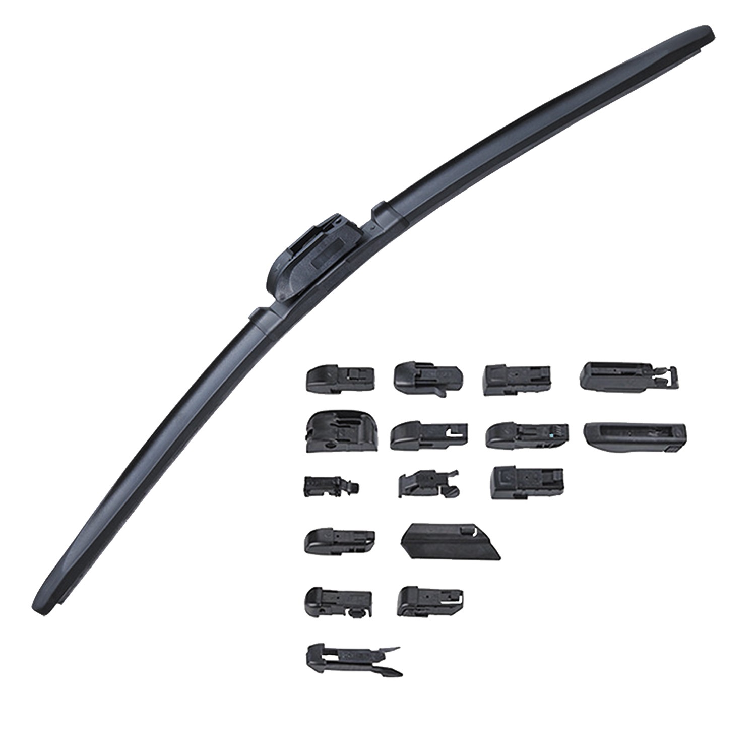 JC-832多功能無骨雨刷組 100% 天然橡膠條和彈簧鋼